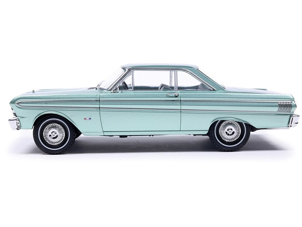 1964 Ford Falcon Dynasty Green Metallic 1/24 Diecast Model by IXO Models view 2