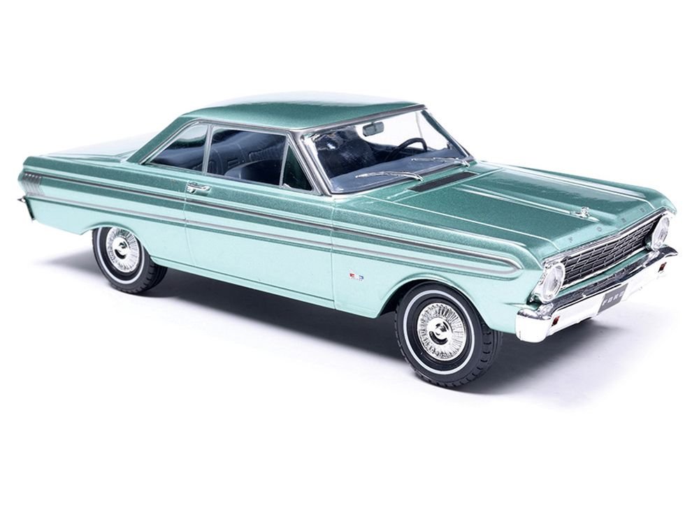 1964 Ford Falcon Dynasty Green Metallic 1/24 Diecast Model by IXO Models view 3