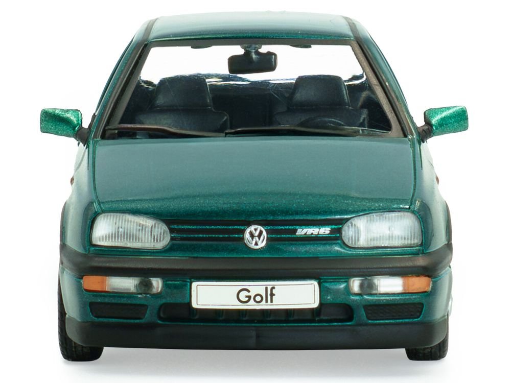 1994 Volkswagen Golf MKIII VR6 Dragon Green Pearl 1/43 Diecast Model Car by Solido view 4