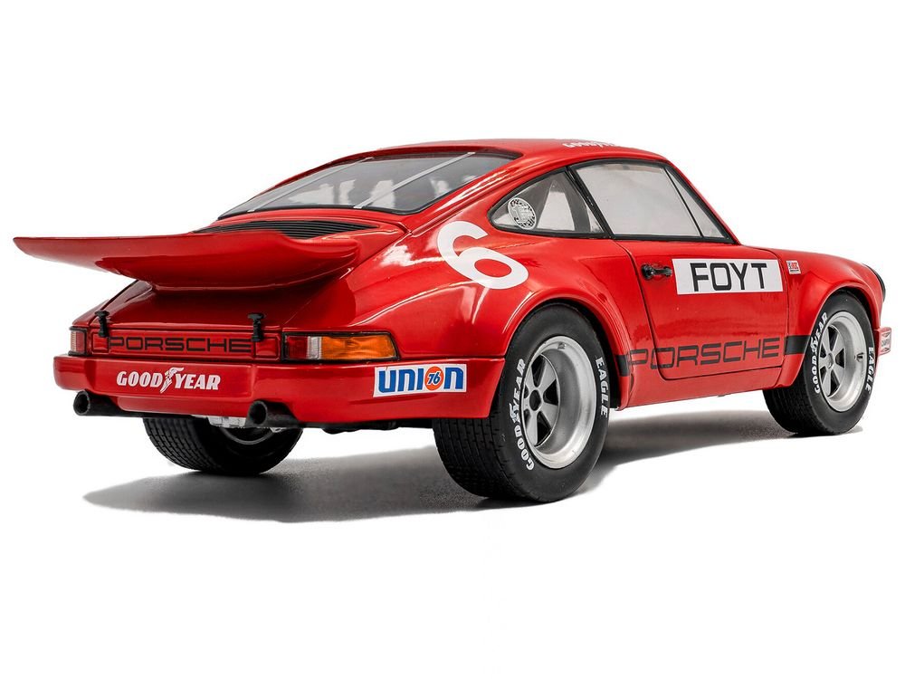 Porsche 911 IROC #6 A.J. Foyt "International Race of Champions" (1974) 1/18 Diecast Model Car by Solido view 4