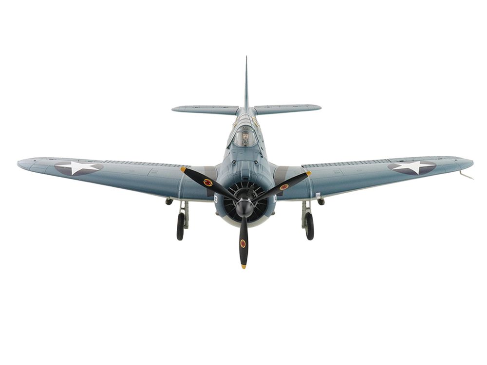Douglas SBD-3 Dauntless Aircraft "06624 41-S-13 Operation Torch VS-41 USS Ranger" (1942) United States Navy "Premium Collection" 1/32 Diecast Model by Hobby Master view 3
