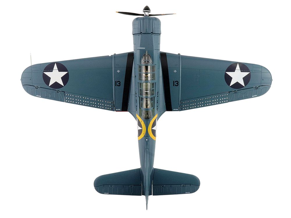 Douglas SBD-3 Dauntless Aircraft "06624 41-S-13 Operation Torch VS-41 USS Ranger" (1942) United States Navy "Premium Collection" 1/32 Diecast Model by Hobby Master view 4