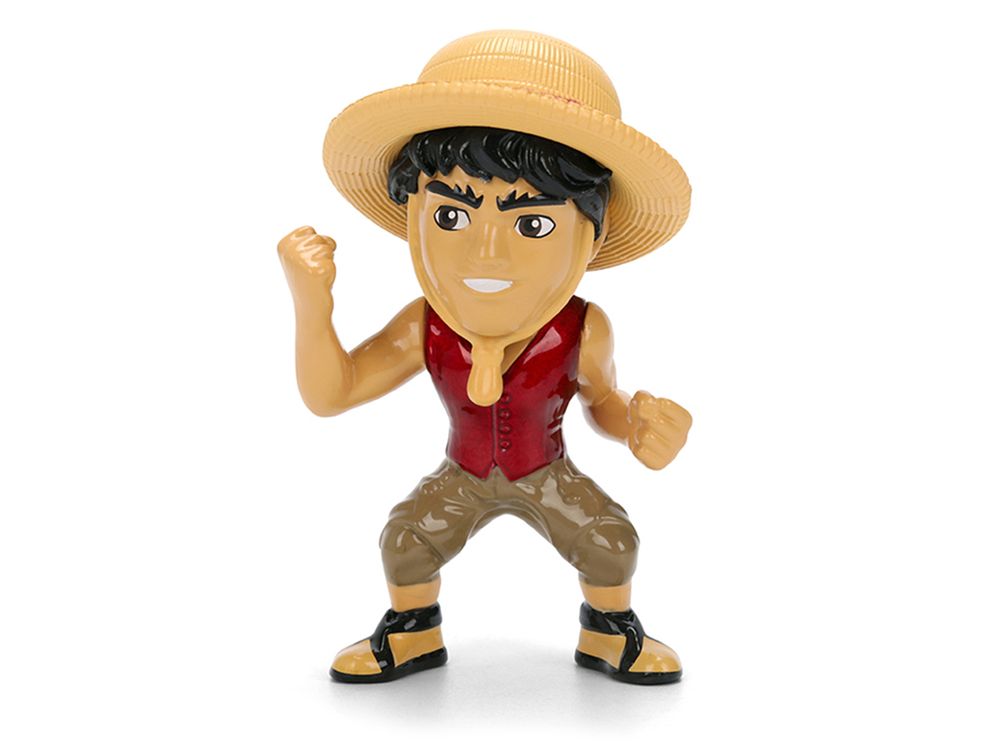 Set of 4 Diecast Figures "One Piece" (2023-Current) TV Series "Metalfigs" Series Diecast Models by Jada view 2