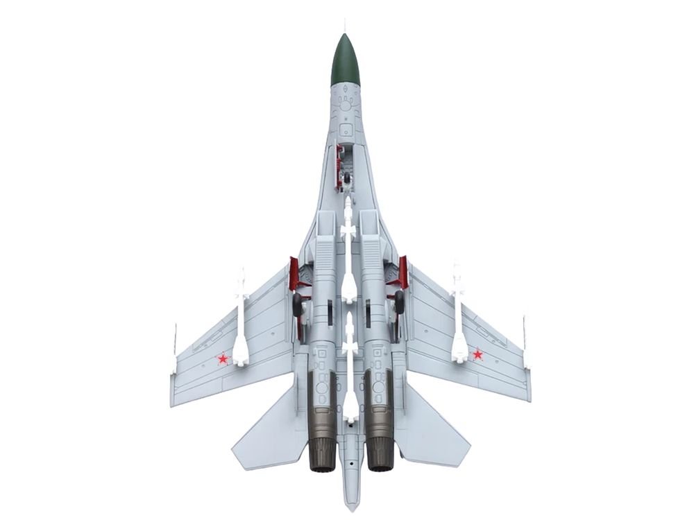 Shenyang J-11BH Yinglong Aircraft "Blue 24" (2014) People’s Liberation Army Navy Air Force 1/100 Diecast Model Airplane by Legion view 3
