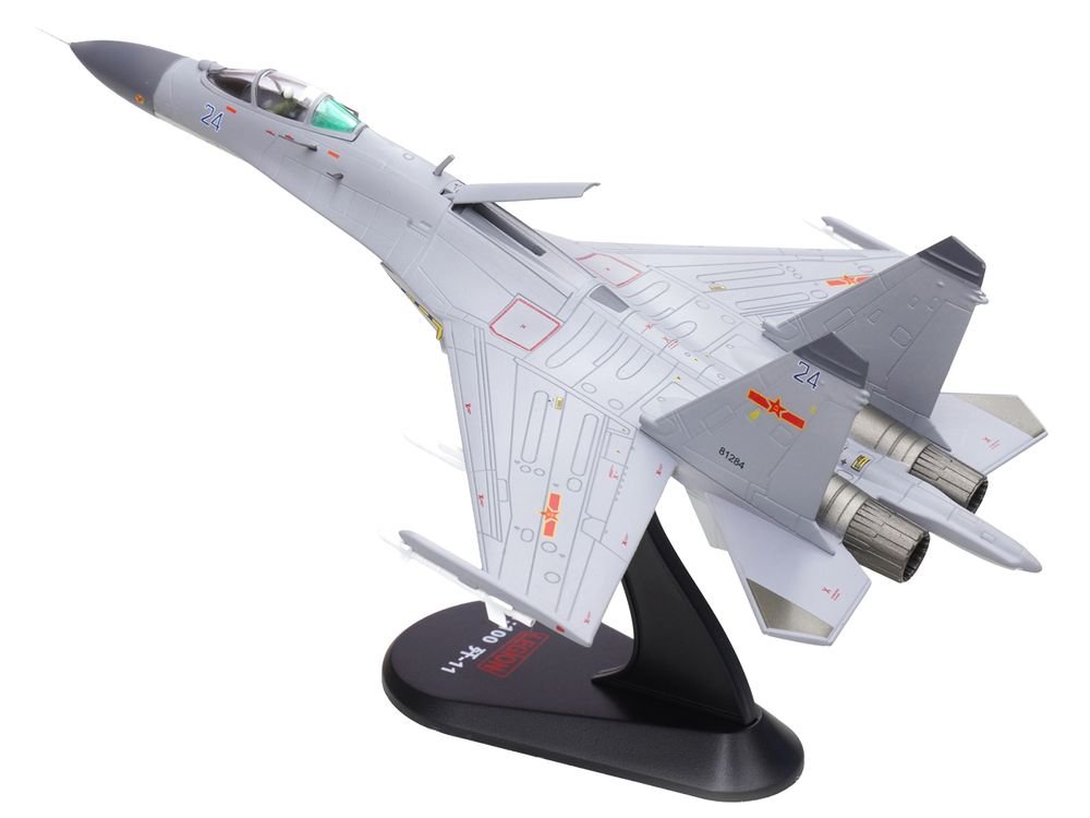 Shenyang J-11BH Yinglong Aircraft "Blue 24" (2014) People’s Liberation Army Navy Air Force 1/100 Diecast Model Airplane by Legion view 5