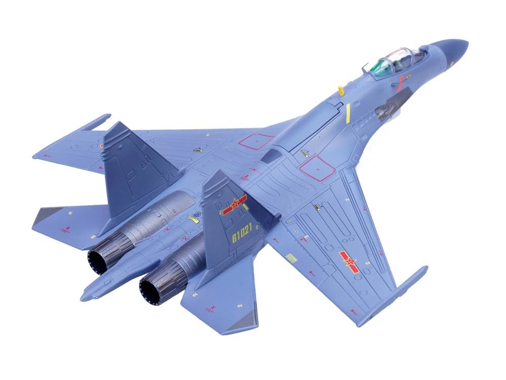 Shenyang J-11B Yinglong Aircraft "61021 Northern Theater Command" (2019) People's Liberation Army Air Force 1/100 Diecast Model Airplane by Legion view 3
