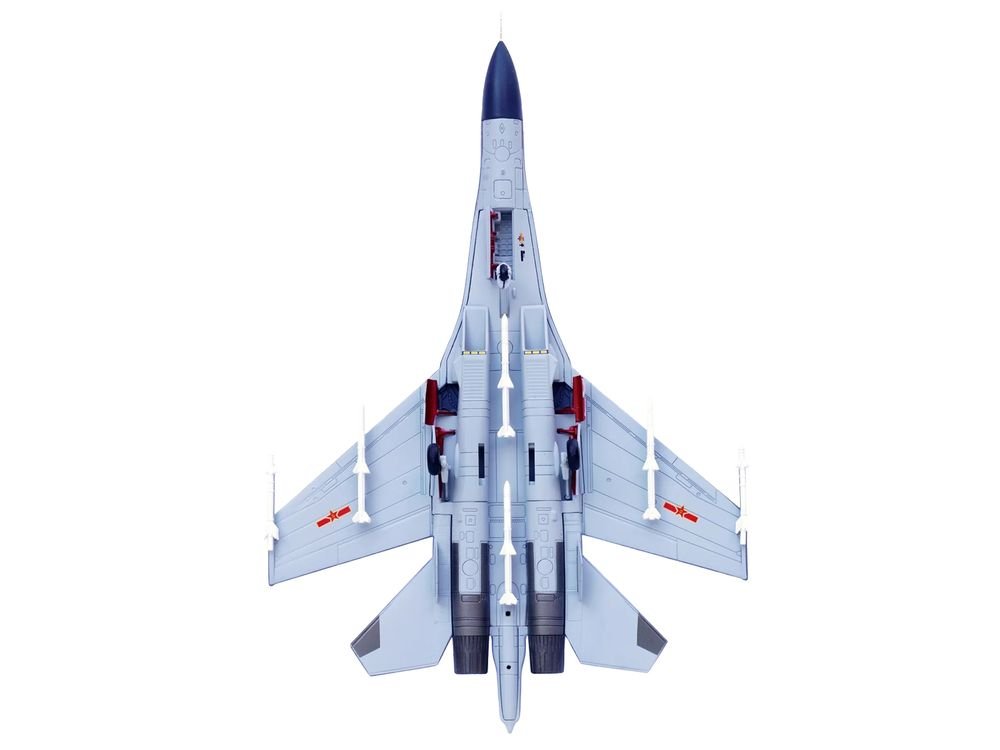 Shenyang J-11B Yinglong Aircraft "61021 Northern Theater Command" (2019) People's Liberation Army Air Force 1/100 Diecast Model Airplane by Legion view 4