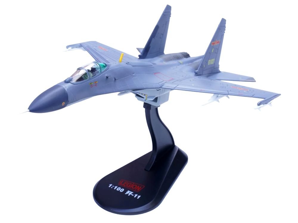 Shenyang J-11B Yinglong Aircraft "61021 Northern Theater Command" (2019) People's Liberation Army Air Force 1/100 Diecast Model Airplane by Legion view 5
