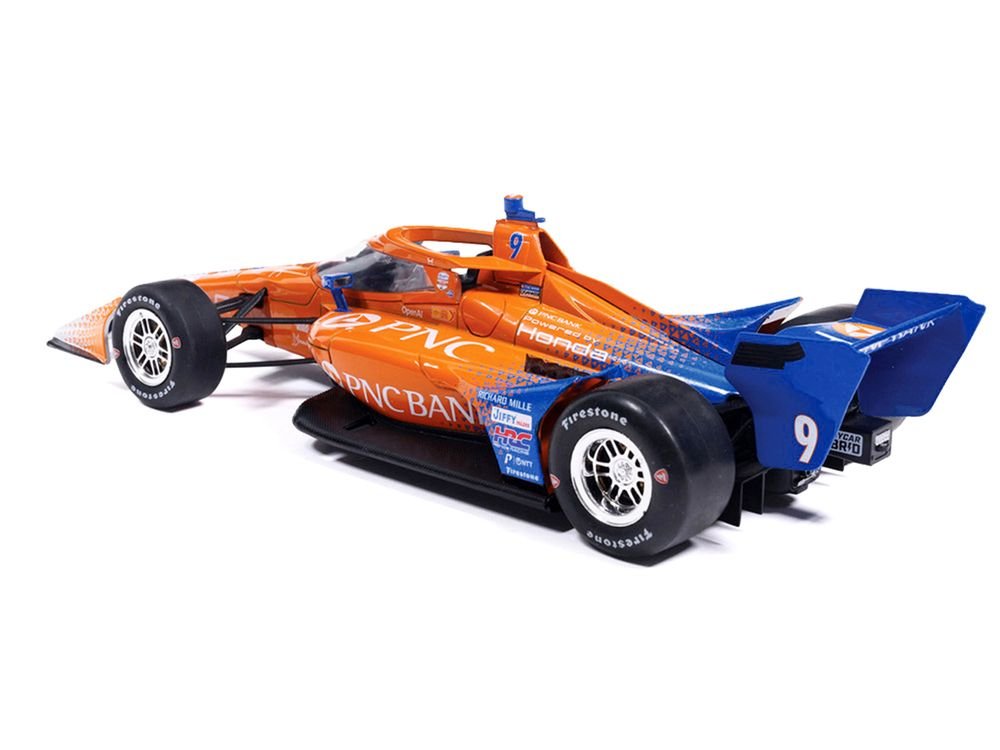 Dallara IndyCar #9 Scott Dixon "PNC Bank" Chip Ganassi Racing (Road Course Configuration) "NTT IndyCar Series" (2026) 1/18 Diecast Model Car by IXO Models view 3
