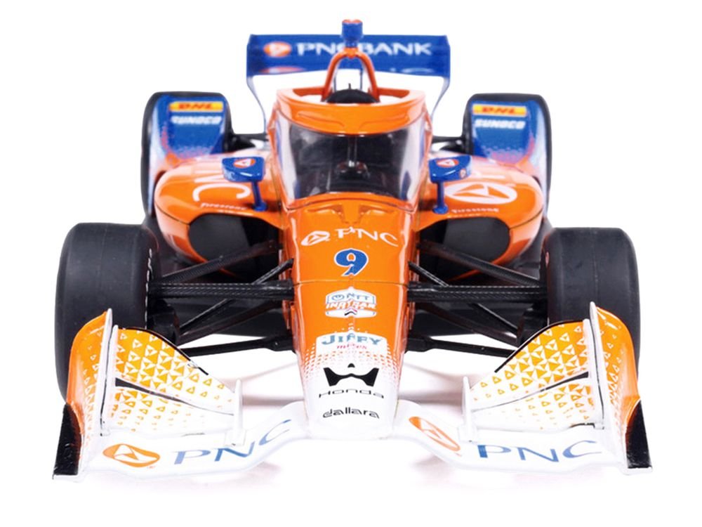 Dallara IndyCar #9 Scott Dixon "PNC Bank" Chip Ganassi Racing (Road Course Configuration) "NTT IndyCar Series" (2026) 1/18 Diecast Model Car by IXO Models view 4