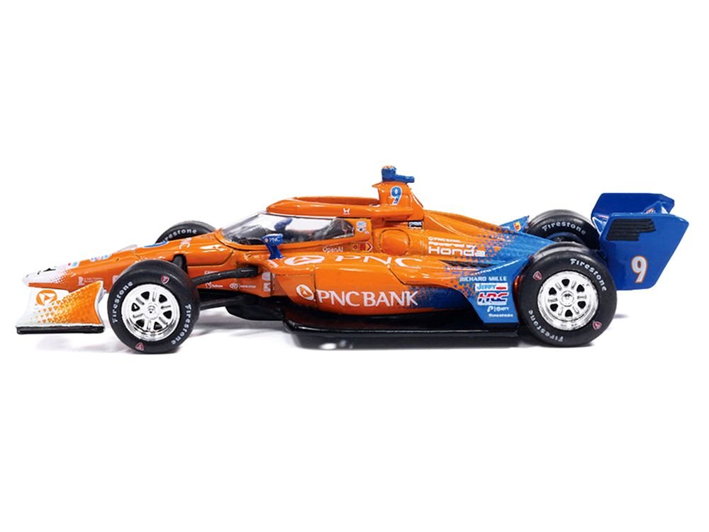 Dallara IndyCar #9 Scott Dixon "PNC Bank" Chip Ganassi Racing (Road Course Configuration) "NTT IndyCar Series" (2026) 1/64 Diecast Model Car by IXO Models view 2