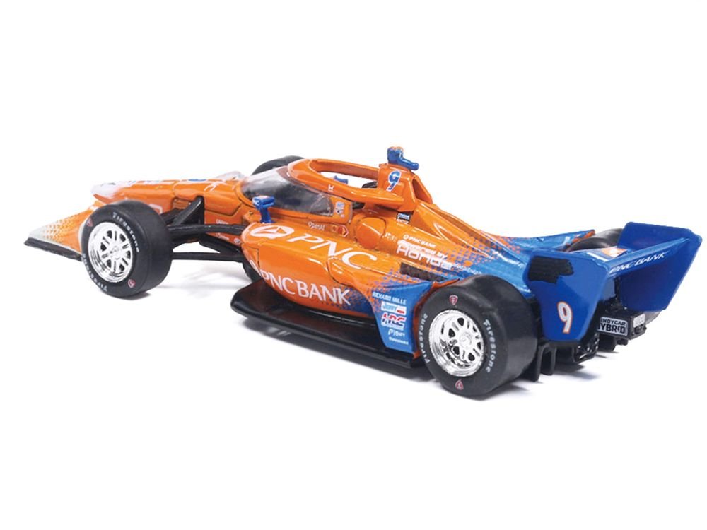 Dallara IndyCar #9 Scott Dixon "PNC Bank" Chip Ganassi Racing (Road Course Configuration) "NTT IndyCar Series" (2026) 1/64 Diecast Model Car by IXO Models view 3