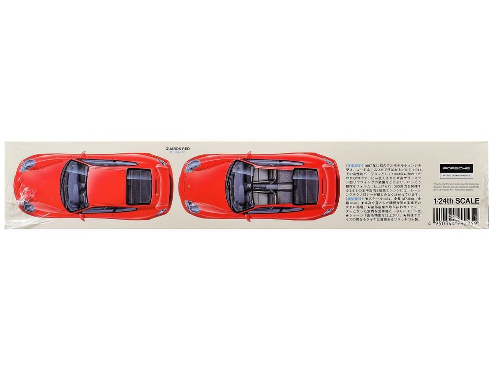 Model Kit Porsche 911 GT3 1/24 Scale Model by Tamiya view 4