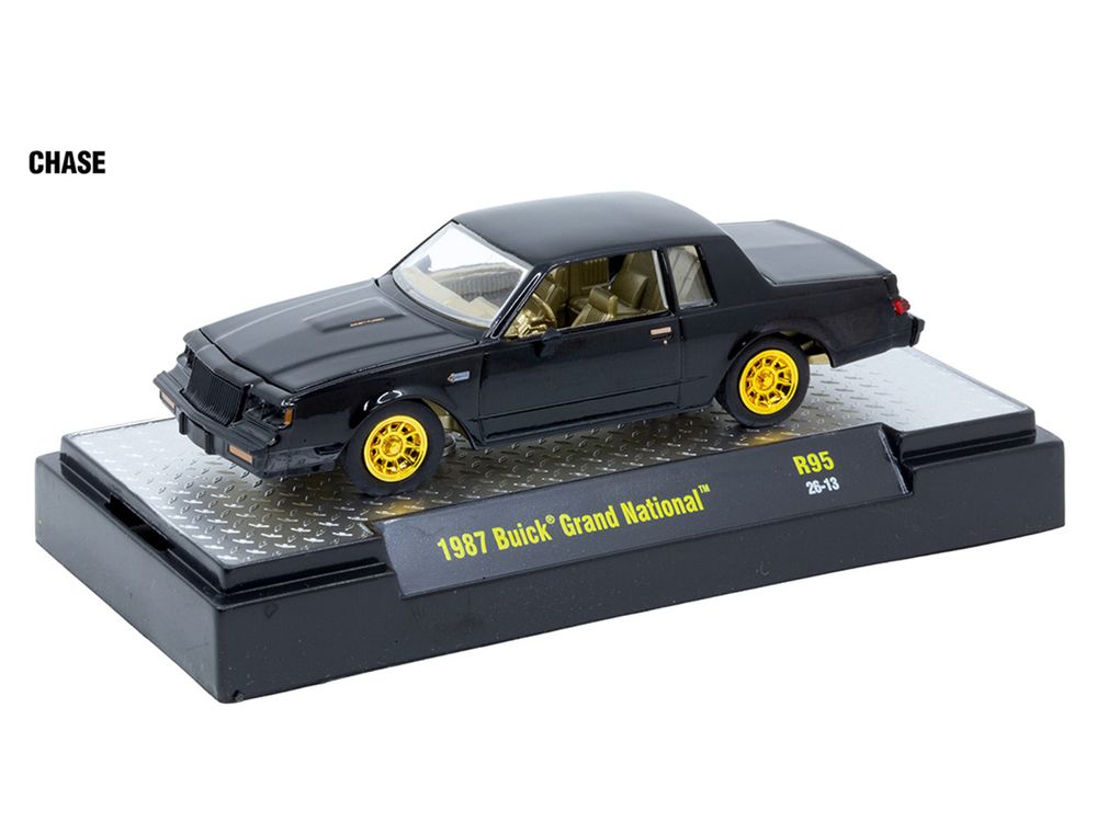 "Auto Meets" Set of 6 Cars IN DISPLAY CASES Release 95 Limited Edition 1/64 Diecast Model Cars by M2 Machines view 2