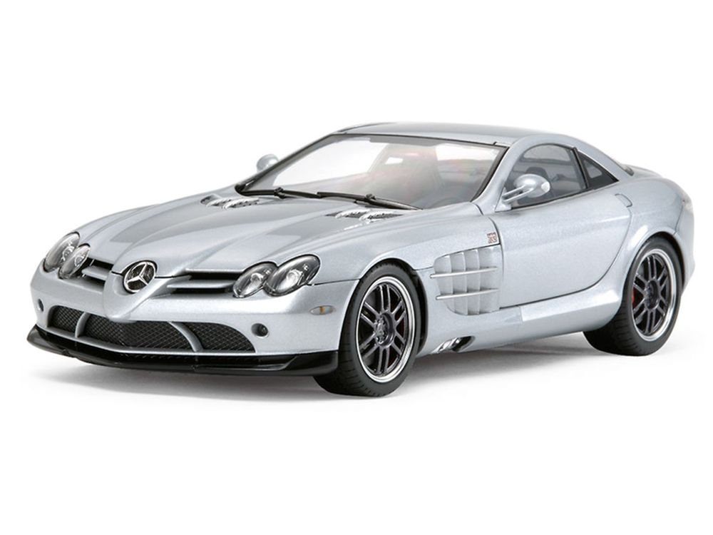 Model Kit Mercedes-Benz SLR McLaren 722 Edition 1/24 Scale Model by Tamiya view 2
