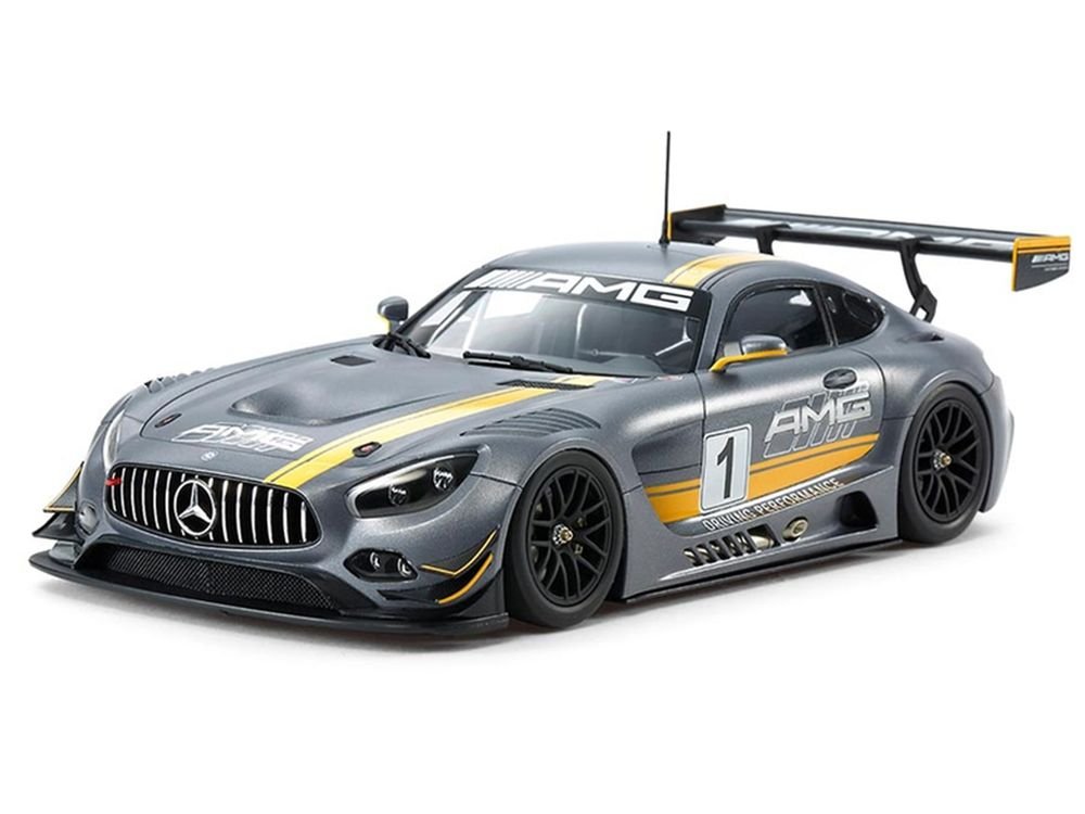 Model Kit Mercedes-AMG GT3 1/24 Scale Model by Tamiya view 2