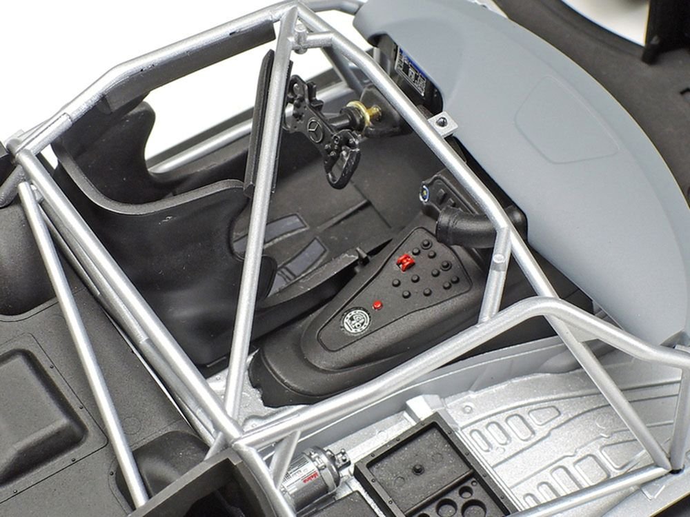 Model Kit Mercedes-AMG GT3 1/24 Scale Model by Tamiya view 3
