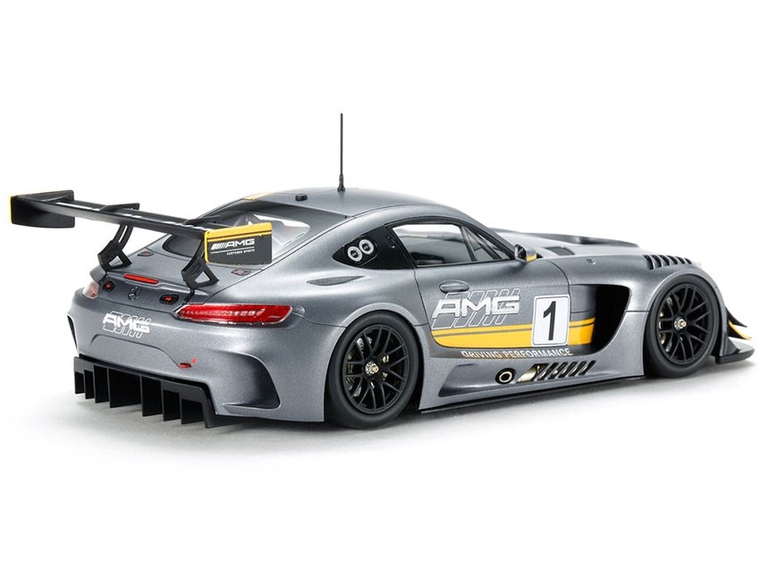 Model Kit Mercedes-AMG GT3 1/24 Scale Model by Tamiya view 5