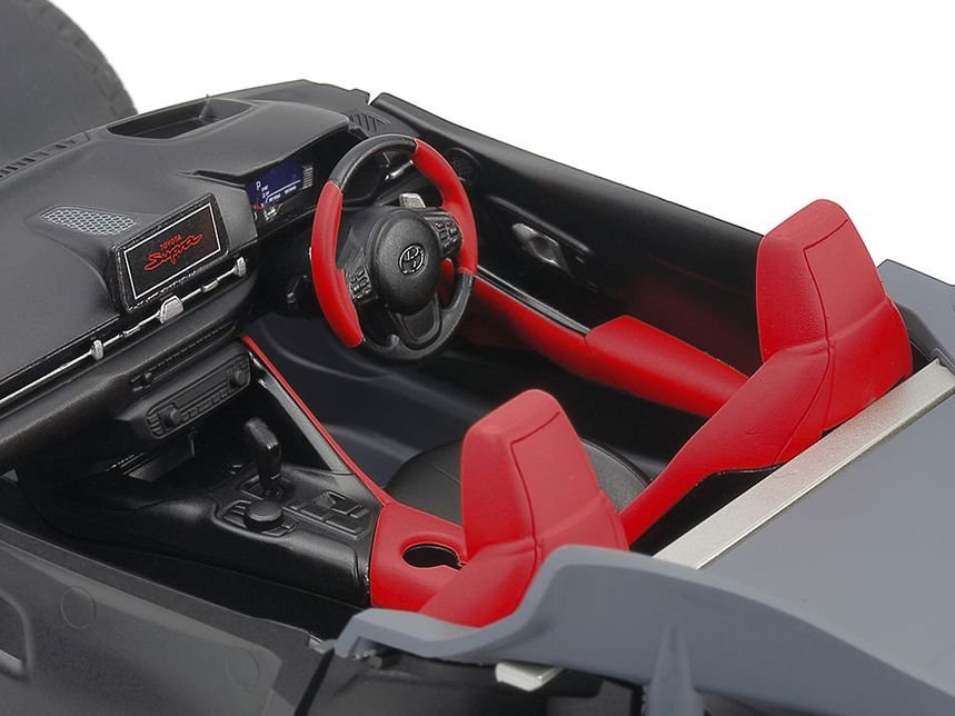 Model Kit Toyota GR Supra Custom 1/24 Scale Model by Tamiya view 3