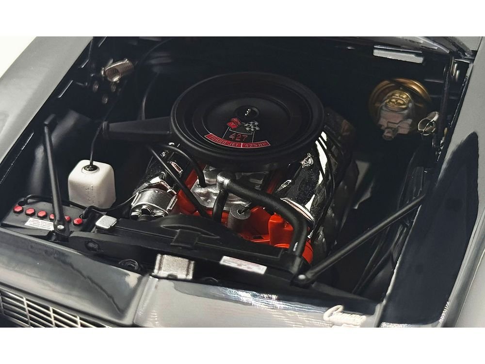 427 Engine & Transmission Replica from "1969 Chevrolet COPO Camaro" 1/18 Model by ACME view 2