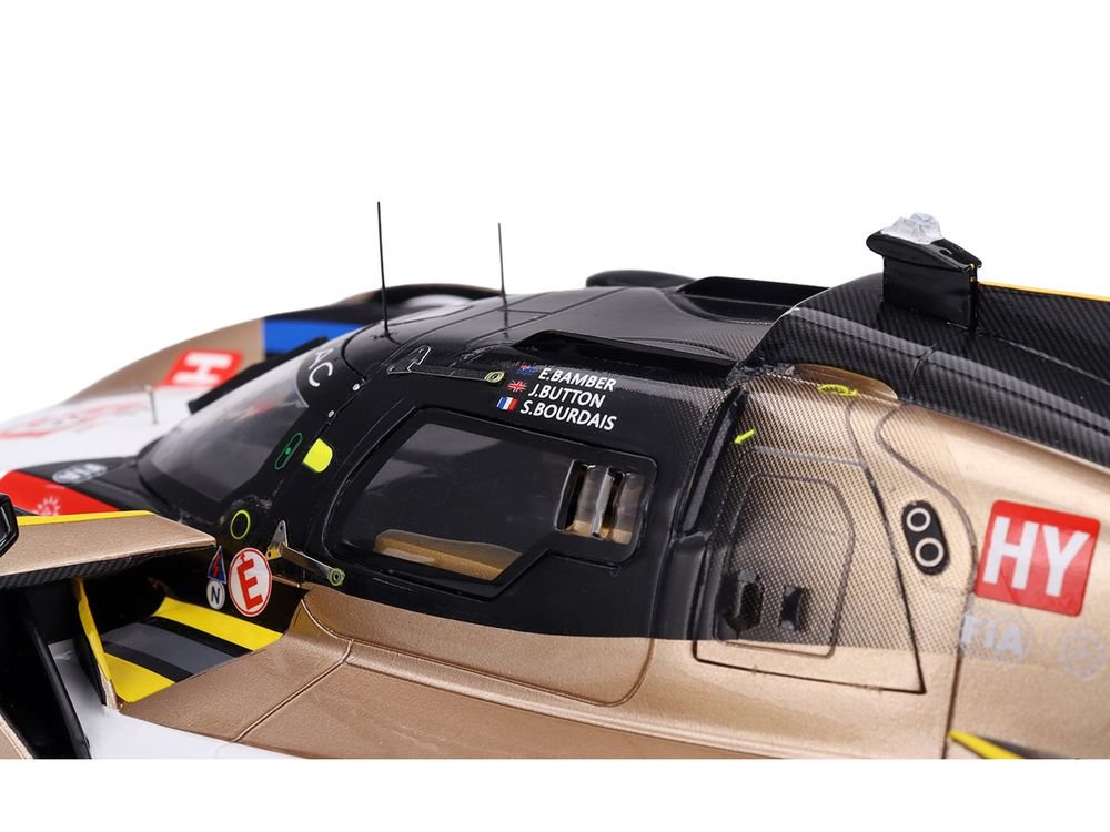 Cadillac V-Series.R #38 Earl Bamber - Sebastien Bourdais - Jenson Button "Cadillac Hertz Team Jota" FIA WEC "24 Hours of Le Mans" (2025) 1/18 Model Car by Top Speed view 2