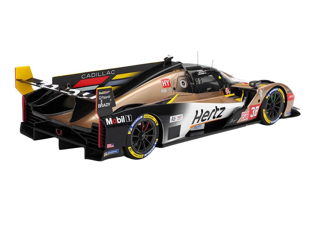 Cadillac V-Series.R #38 Earl Bamber - Sebastien Bourdais - Jenson Button "Cadillac Hertz Team Jota" FIA WEC "24 Hours of Le Mans" (2025) 1/18 Model Car by Top Speed view 5