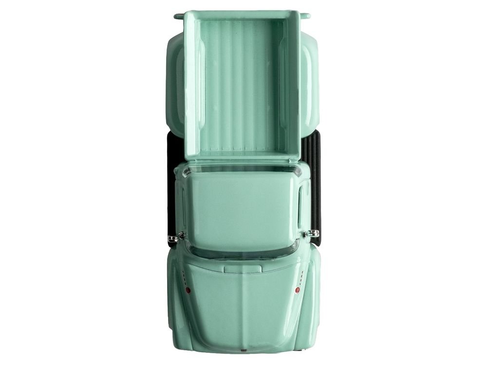 1956 Ford F-100 Pickup Truck Light Green "Collection" Series 1/64 Diecast Model Car by Majorette view 3