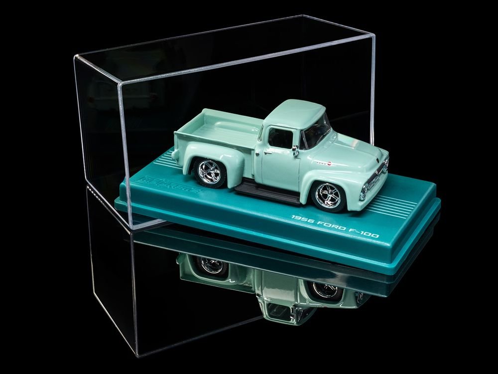 1956 Ford F-100 Pickup Truck Light Green "Collection" Series 1/64 Diecast Model Car by Majorette view 5