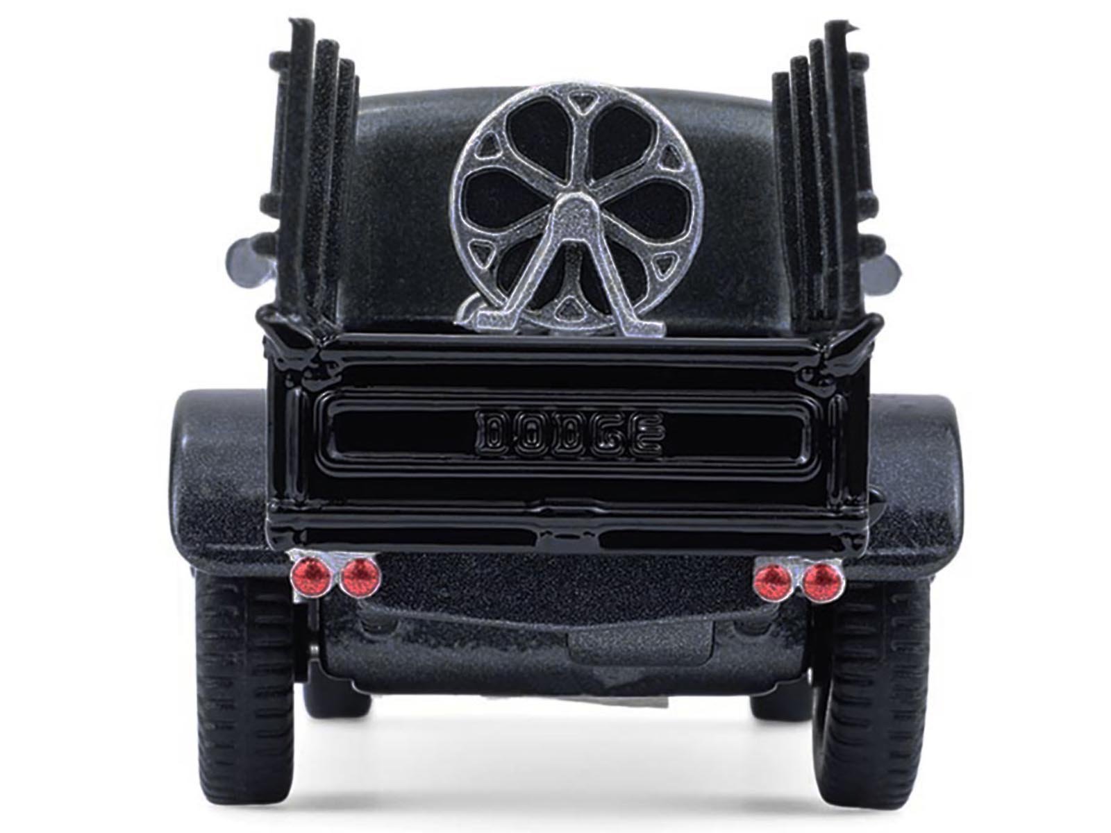 1946 Dodge Power Wagon Fire Truck Black "Black Bandit" Series 30 1/64 Diecast Model Car by Greenlight view 5