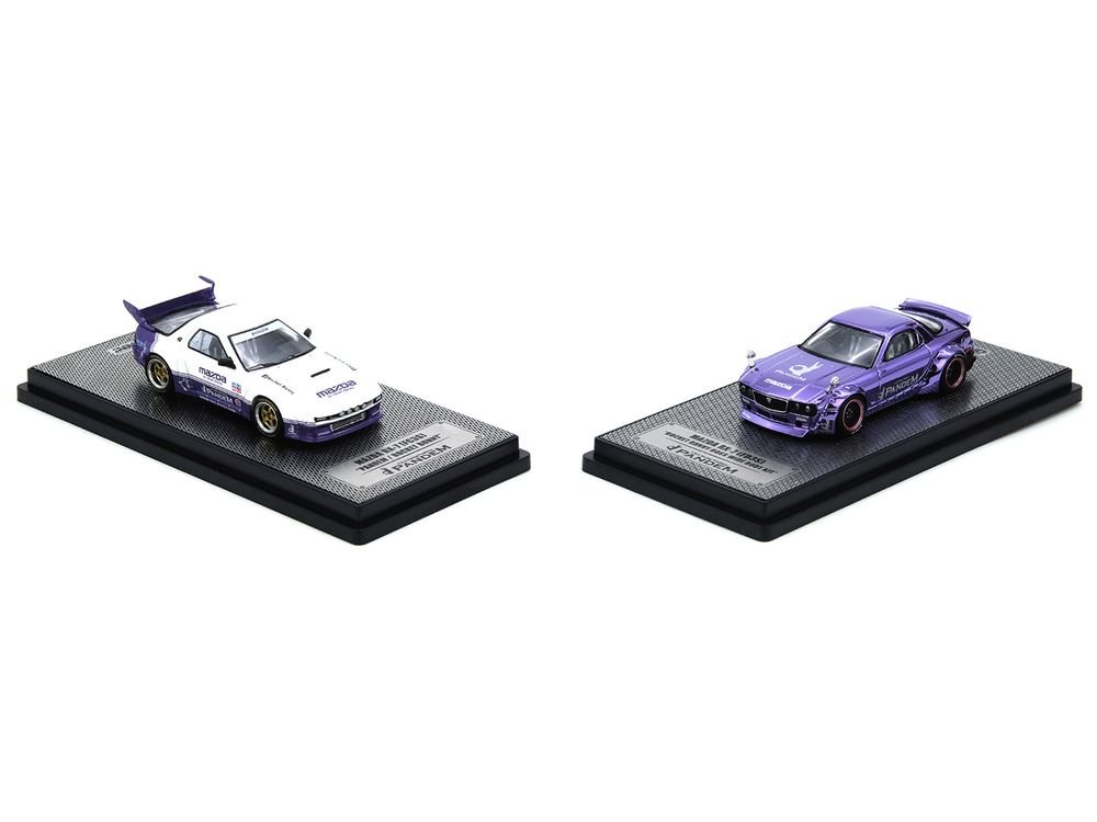 International Automotive Modified (IAM) "2025 Thailand" Box Set of 2 Pieces 1/64 Diecast Model Cars by Inno Models view 2