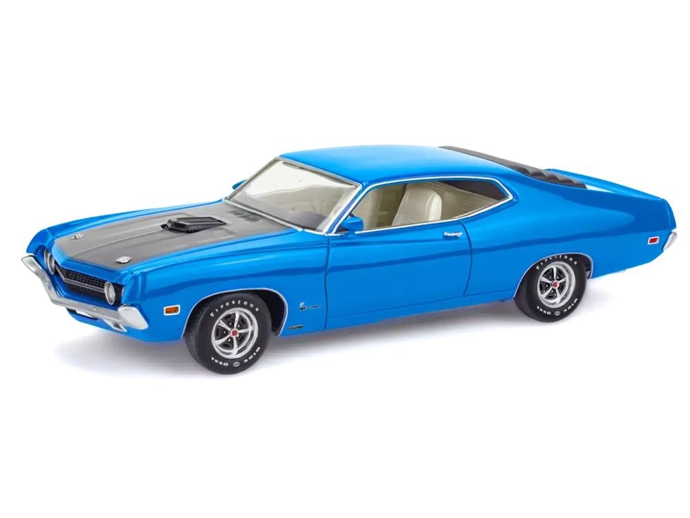 Level 4 Model Kit 1970 Ford Torino Cobra 1/25 Scale Model by Revell view 2