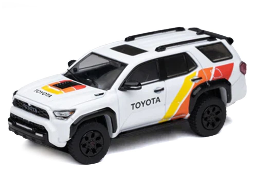 Toyota TRD PRO 4 Car Set Limited Edition to 500 pieces Worldwide 1/64 Diecast Model Cars by GCD view 2