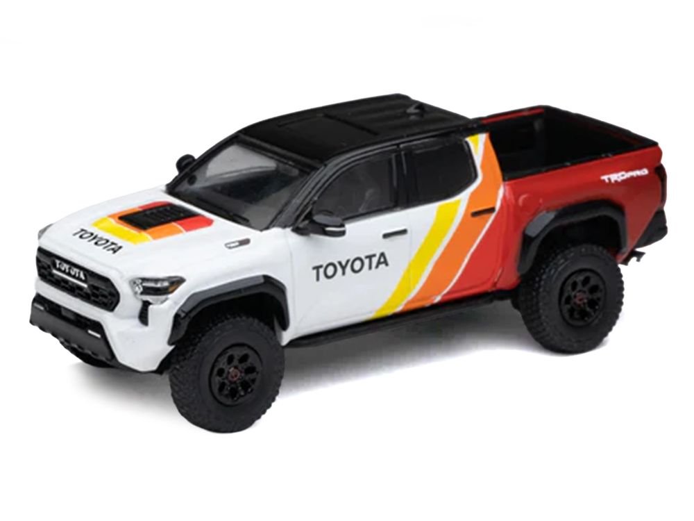 Toyota TRD PRO 4 Car Set Limited Edition to 500 pieces Worldwide 1/64 Diecast Model Cars by GCD view 3
