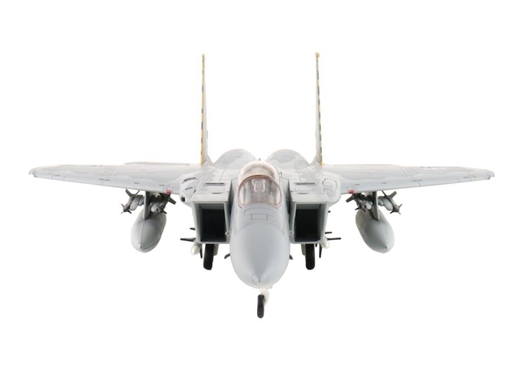 McDonnell Douglas F-15A Eagle Fighter Aircraft "NATO Tiger Meet 36th TFW 53rd TFS Bitburg AFB" (1981) United States Air Force "Air Power Series" 1/72 Diecast Model by Hobby Master view 3