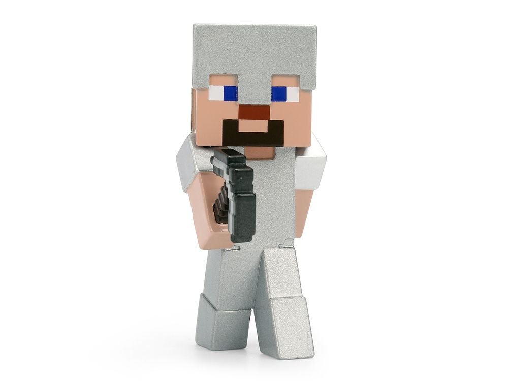 Set of 4 Diecast Figures "Minecraft" Video Game Wave 6 "Metalfigs" Series Diecast Models by Jada view 2