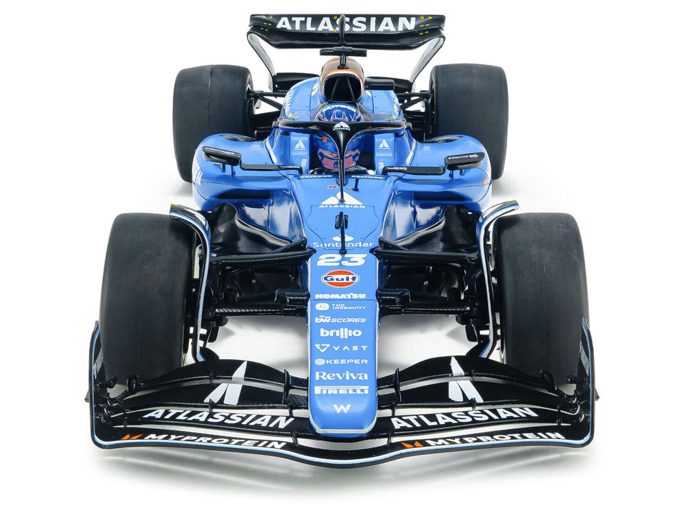 Williams FW47 #23 Alex Albon "Atlassian" Formula One F1 "Australian GP" (2025) "Competition" Series 1/18 Diecast Model Car by Solido view 4