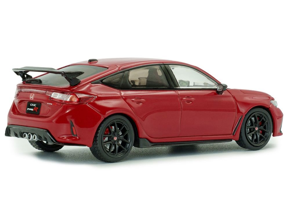 2022 Honda Civic Type R Rally Red 1/43 Diecast Model Car by Solido view 3