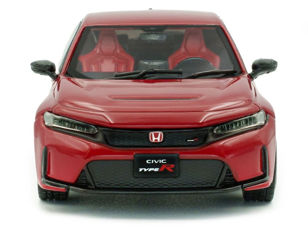 2022 Honda Civic Type R Rally Red 1/43 Diecast Model Car by Solido view 4