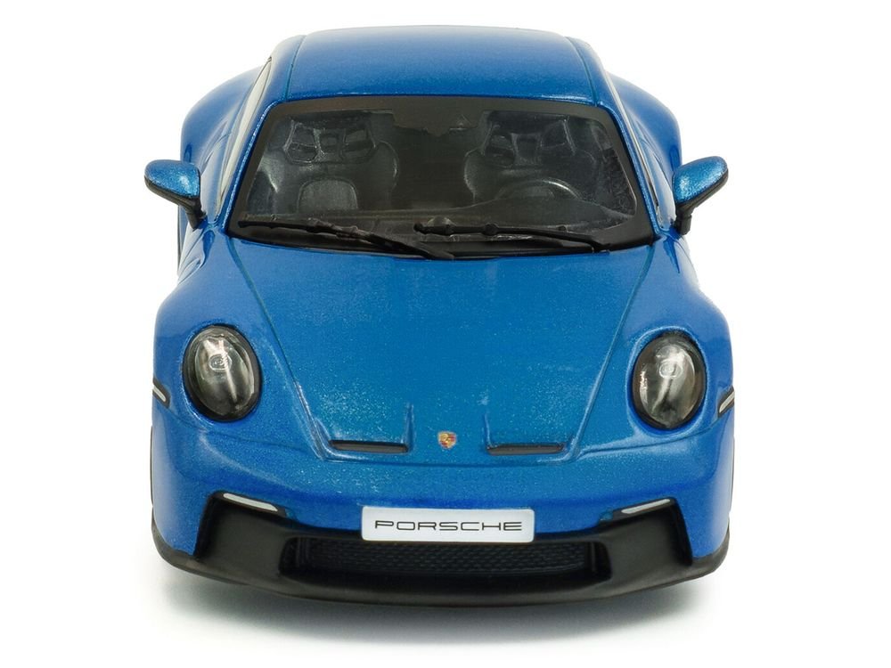 2023 Porsche 911 (992) GT3 Touring South Sea Blue Metallic 1/43 Diecast Model Car by Solido view 4