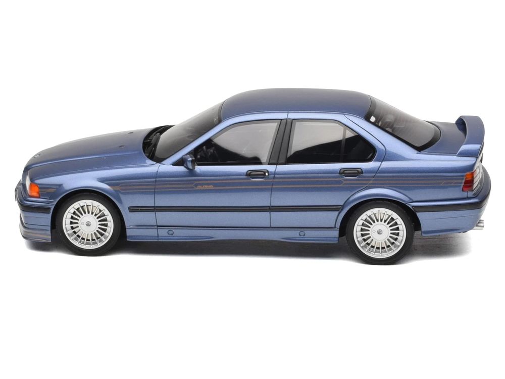 1992 BMW Alpina B6 2.8 Alpina Blue Metallic Limited Edition to 2500 pieces Worldwide 1/18 Model Car by Otto Mobile view 4