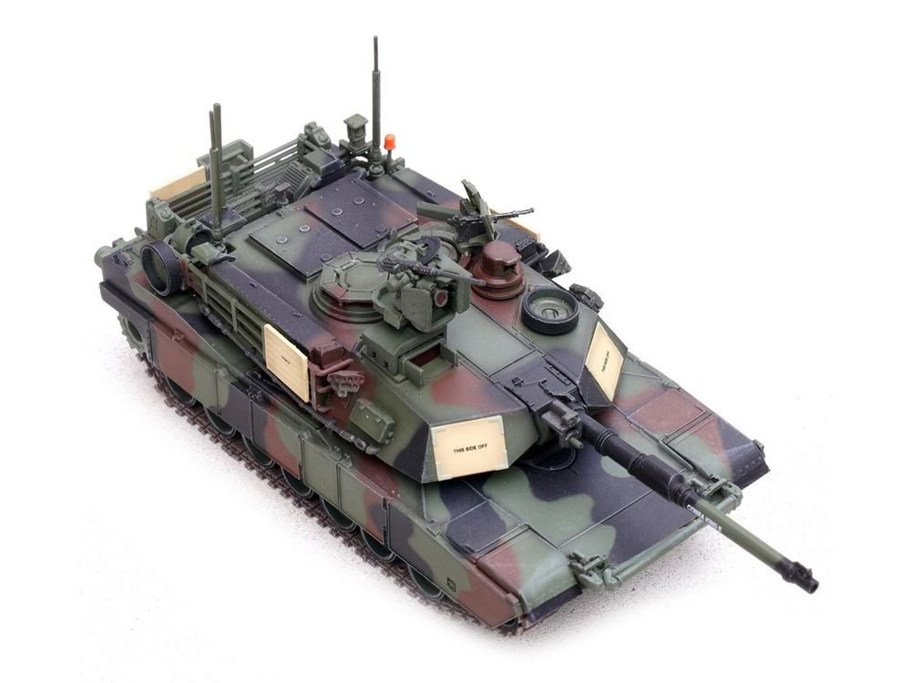 General Dynamics M1A2 SEP V2 Abrams Tank "2nd Battalion 9th Infantry Regiment 2nd Infantry Division South Korea" United States Army 1/72 Diecast Model by Panzerkampf view 3