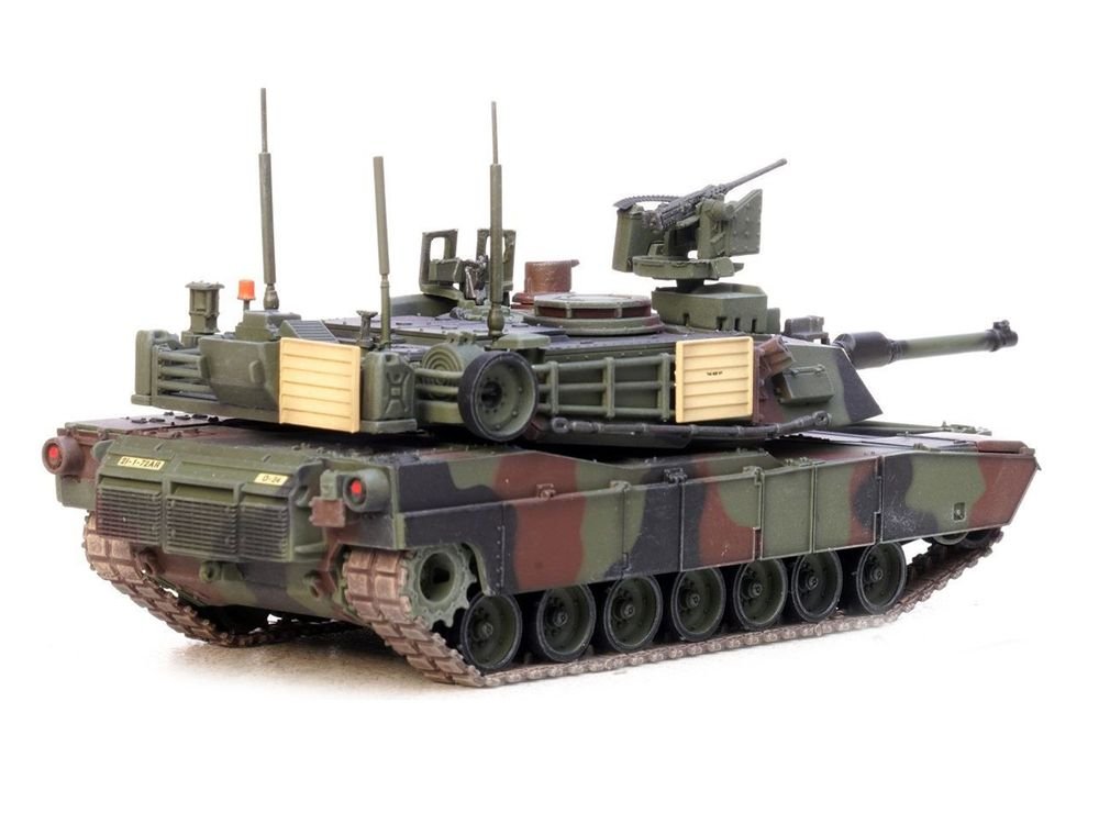 General Dynamics M1A2 SEP V2 Abrams Tank "1st Battalion 72nd Armor Regiment 2nd Infantry Division South Korea" United States Army 1/72 Diecast Model by Panzerkampf view 2