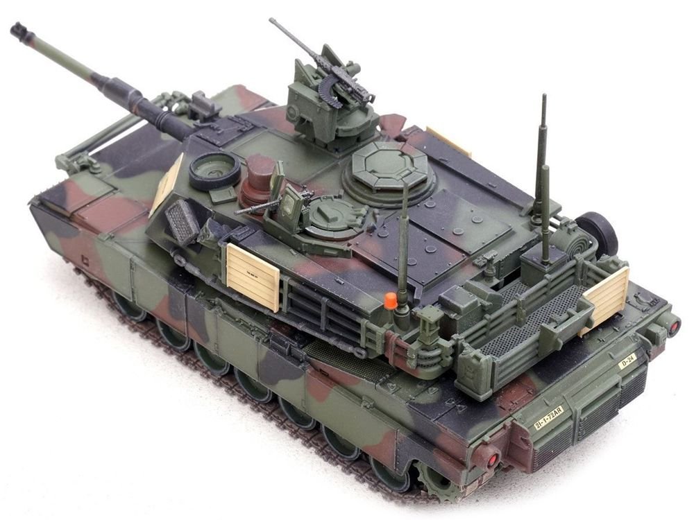 General Dynamics M1A2 SEP V2 Abrams Tank "1st Battalion 72nd Armor Regiment 2nd Infantry Division South Korea" United States Army 1/72 Diecast Model by Panzerkampf view 4