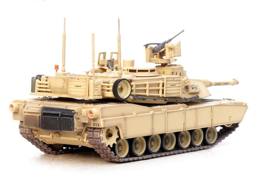 General Dynamics M1A2 SEP V2 Abrams Tank "2nd Battalion 7th Infantry Regiment 1st Armored Brigade Combat Team 3rd Infantry Division" United States Army 1/72 Diecast Model by Panzerkampf view 3