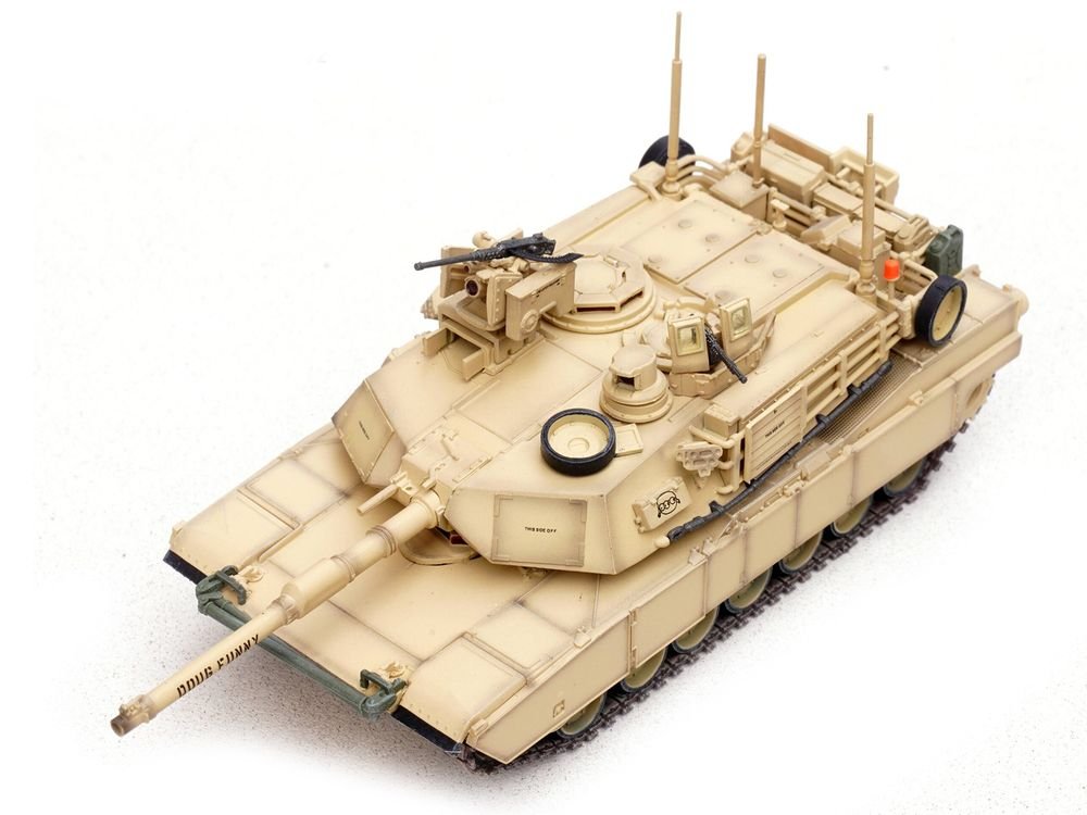 General Dynamics M1A2 SEP V2 Abrams Tank "2nd Battalion 7th Infantry Regiment 1st Armored Brigade Combat Team 3rd Infantry Division" United States Army 1/72 Diecast Model by Panzerkampf view 4