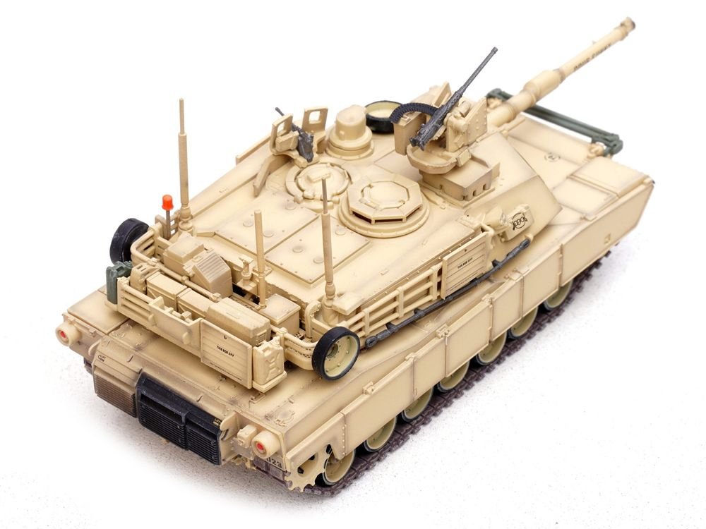 General Dynamics M1A2 SEP V2 Abrams Tank "2nd Battalion 7th Infantry Regiment 1st Armored Brigade Combat Team 3rd Infantry Division" United States Army 1/72 Diecast Model by Panzerkampf view 5