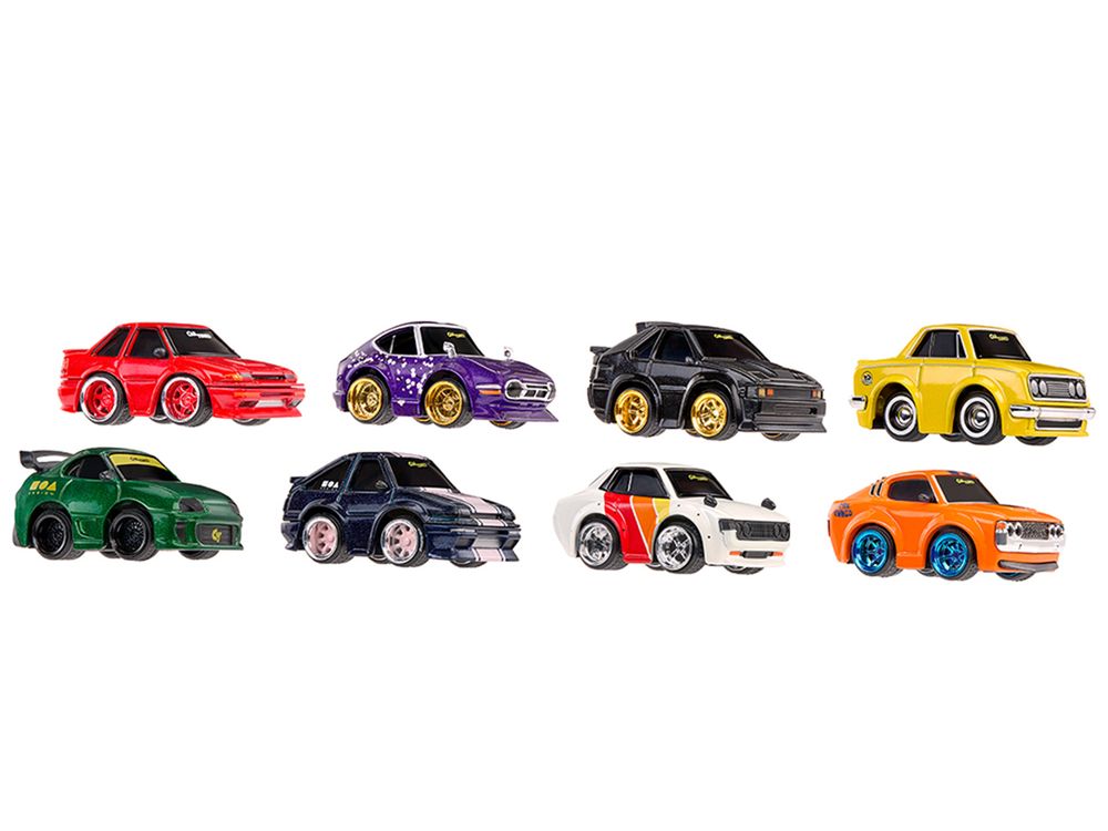 JDM Tuners Series 5 Set of 8 Pieces Diecast Model Cars by CarTuned view 2