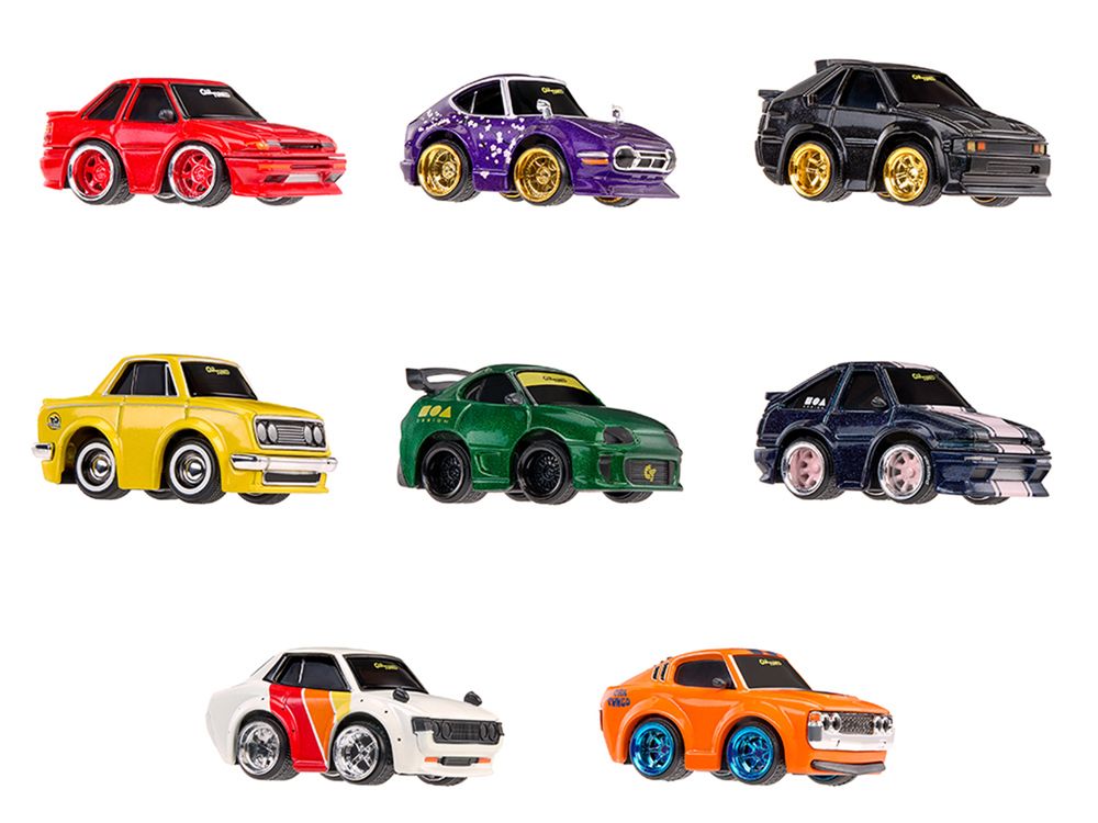 JDM Tuners Series 5 Set of 8 Pieces Diecast Model Cars by CarTuned view 3