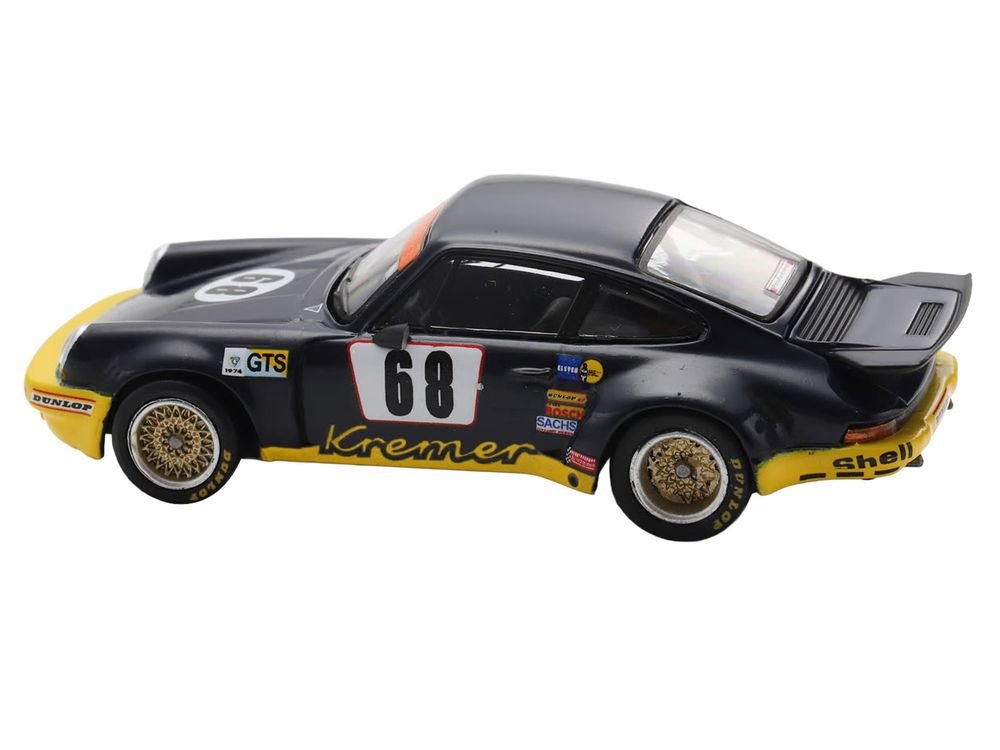 Porsche 911 Carrera RSR #68 Erwin Kremer - Hans Heyer - Paul Keller "Samson Kremer Racing" "24 Hours of Le Mans" (1974) 1/64 Model Car by Spark view 2