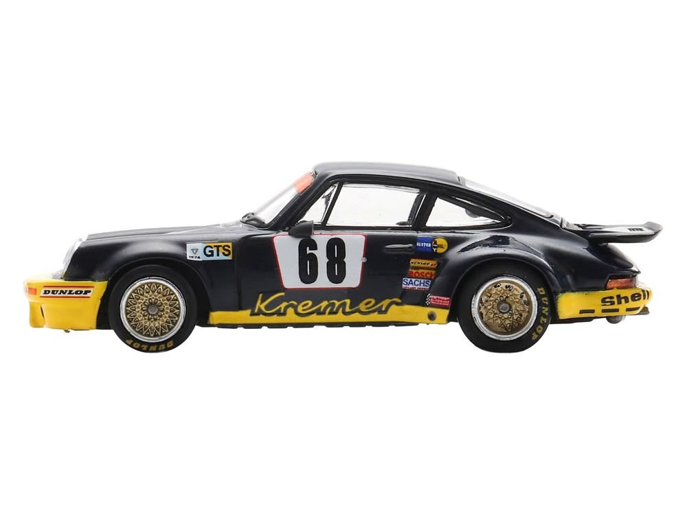 Porsche 911 Carrera RSR #68 Erwin Kremer - Hans Heyer - Paul Keller "Samson Kremer Racing" "24 Hours of Le Mans" (1974) 1/64 Model Car by Spark view 3